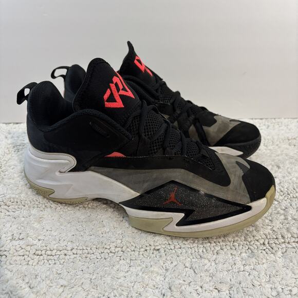 Nike Other - NIKE AIR JORDAN ONE TAKE 3 BLACK-BRIGHT CRIMSON-WHITE SZ 8 (DC7701-001)